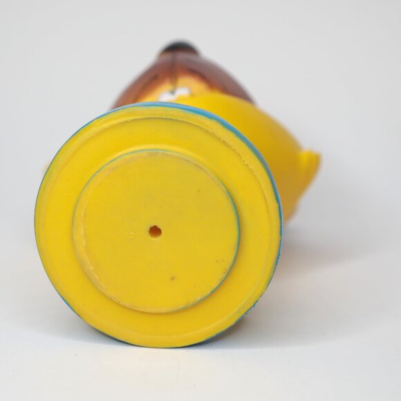 Vintage 1974 Cat In The Bag Game Piece Large Cat Head Yellow Blue by Schaper - Picture 7 of 7